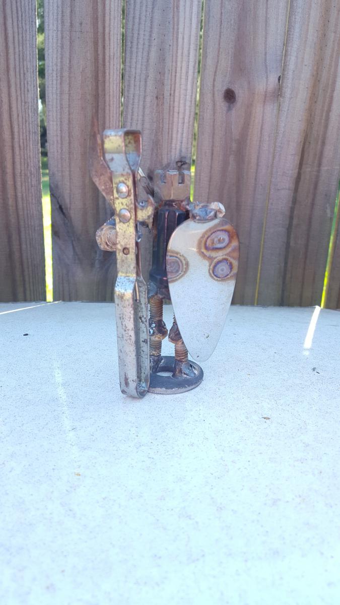 Knight / Warrior Garden Guard Metal Knight Sculpture # 17 picture