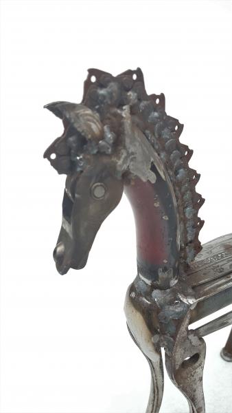 Scrap Metal Horse Sculpture - Metal Horse picture