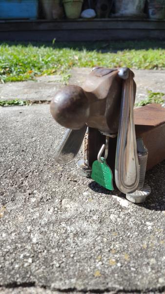 Metal Dog Sculpture, Basset Hound picture