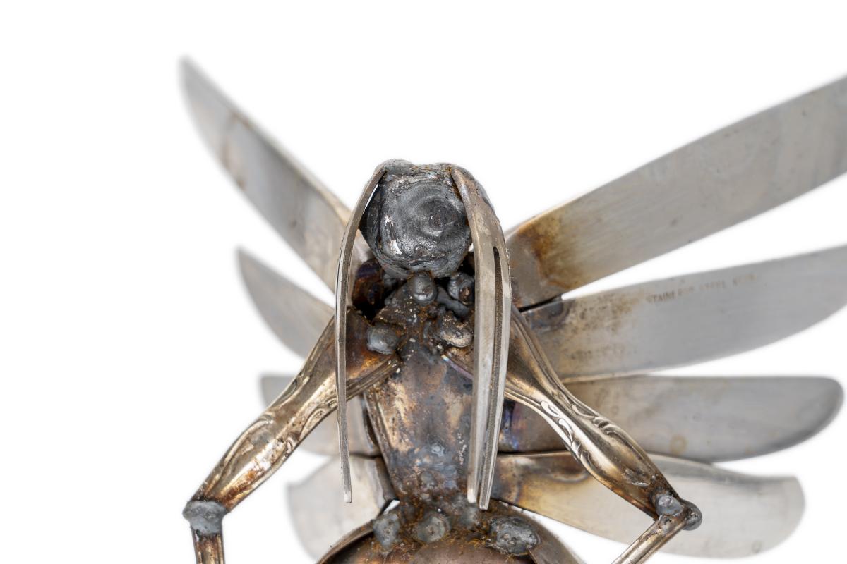 Metal Garden Fairy - Scrap Metal Fairy - Pixie picture