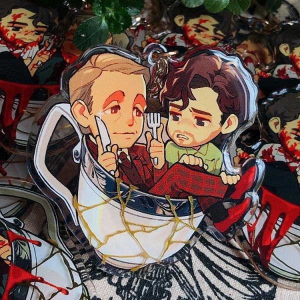 Hannigram Kintsugi Teacup charm