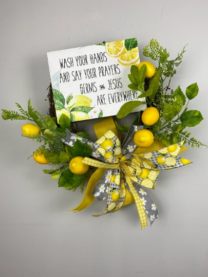 Jesus & Germs with lemons picture