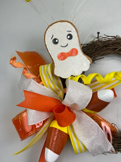 Ghost Cookie Wreath picture