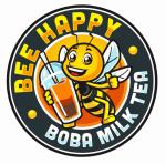Bee happy boba milk tea