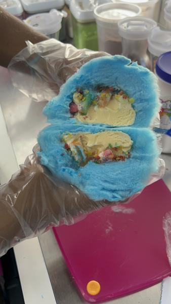 Cotton Candy Burrito