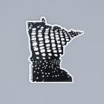 MN Loon Pattern Sticker