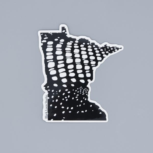 MN Loon Pattern Sticker picture