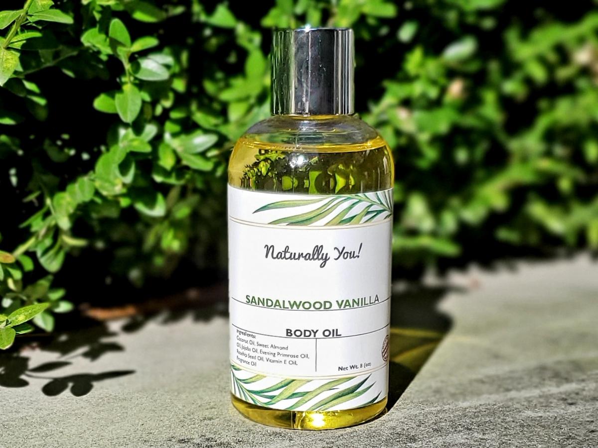 Sandalwood Vanilla Body Oil picture