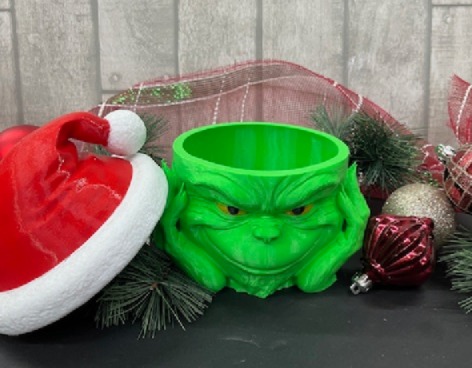 Grinch Bowl With Hat picture