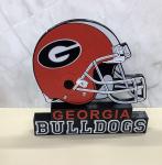 Large Georgia bulldog plaque