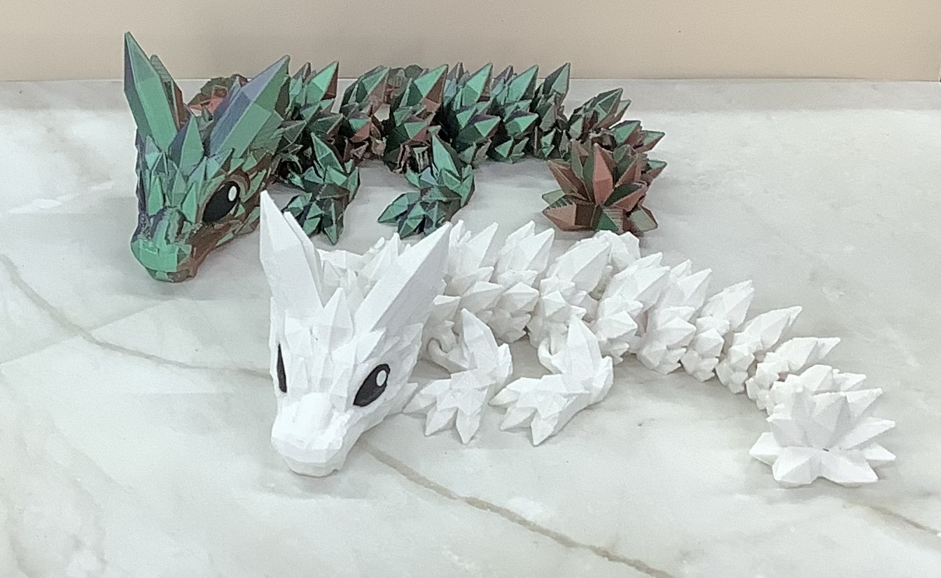 Articulating Large Crystal Dragon picture