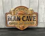 Man Cave Plaque