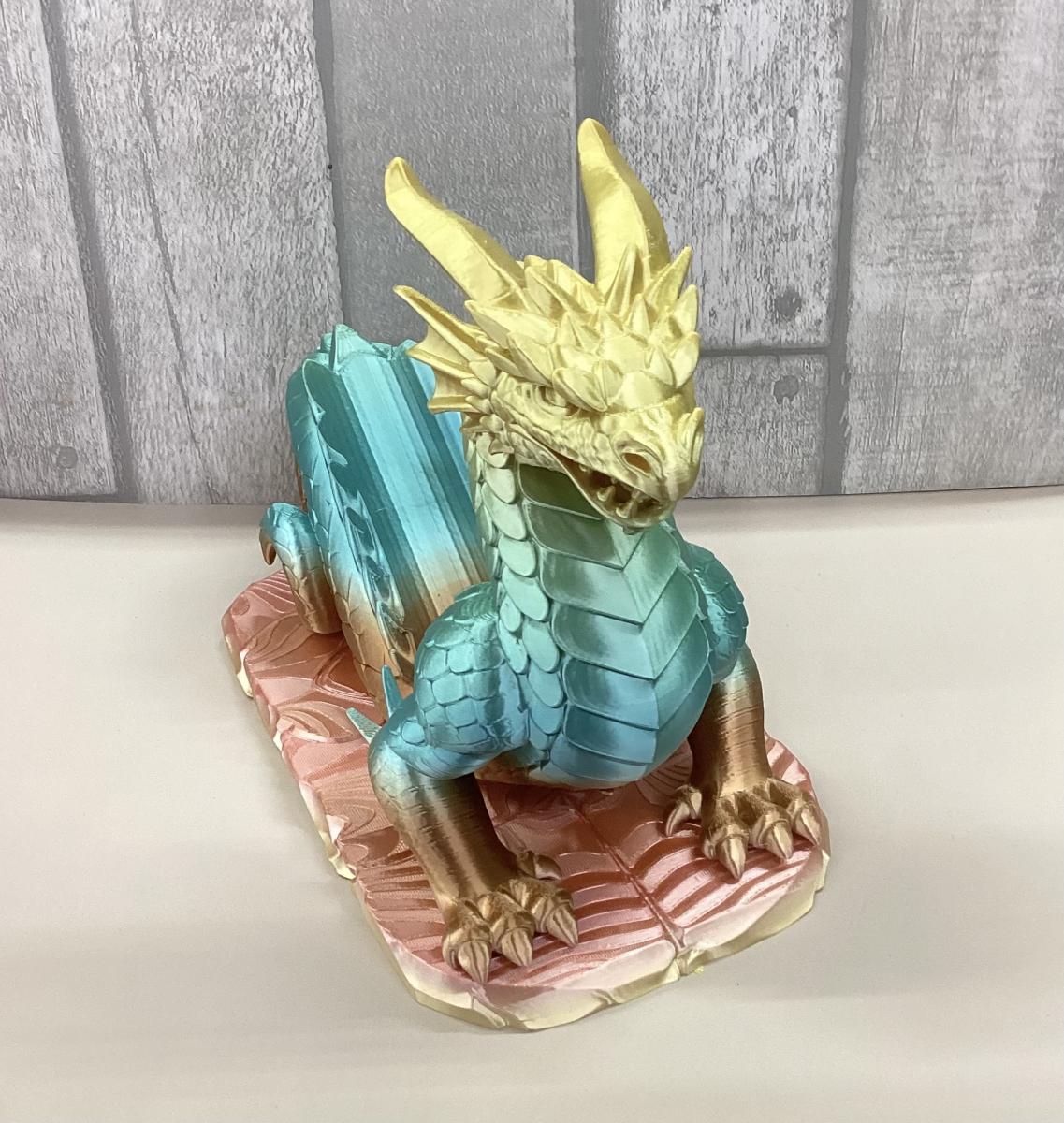 Dragon Wine Bottle Holder picture