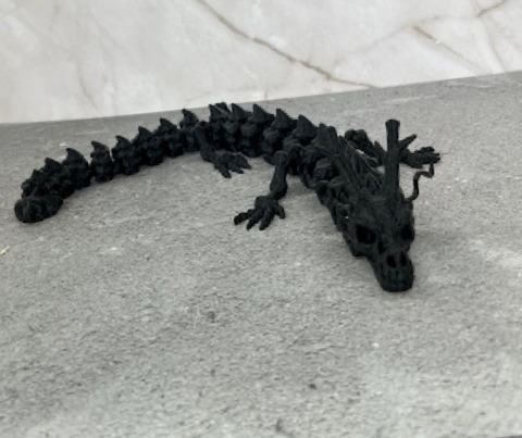 Articulating Skeleton Snake