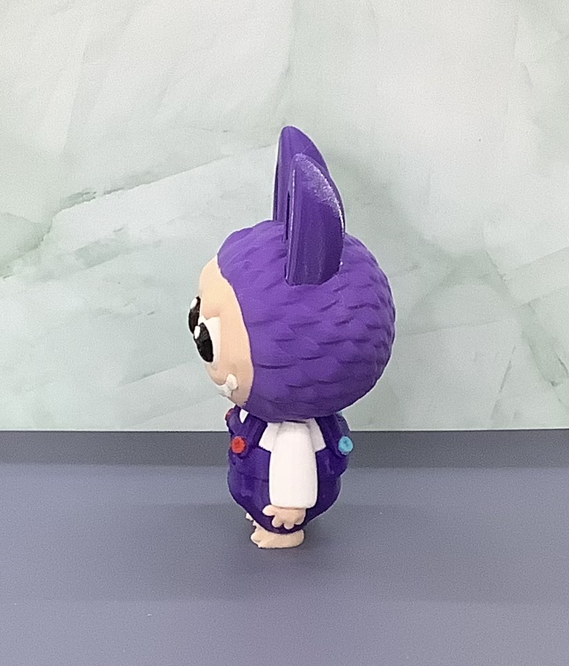 Labubu in purple picture