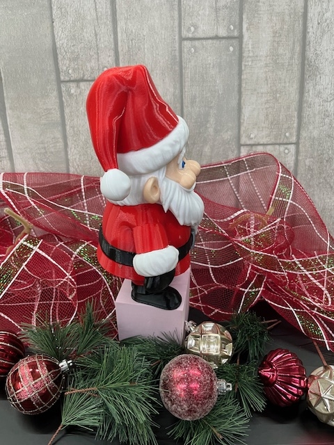 Cheerful Santa Figure picture