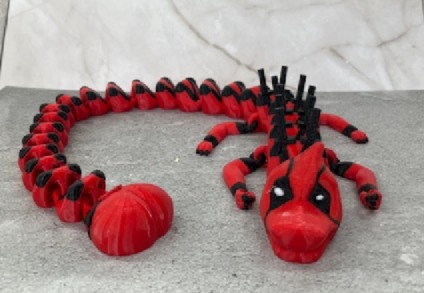 Articulating Dead Pool Snake
