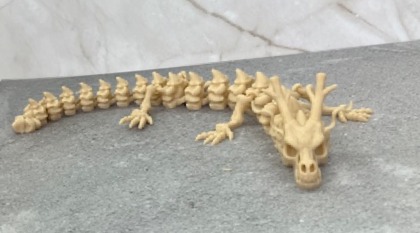 Articulating Skeleton Snake picture