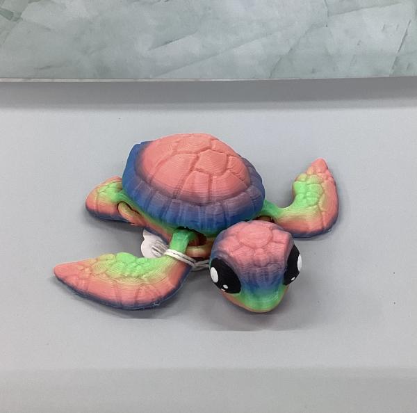 Articulating Rainbow Turtle