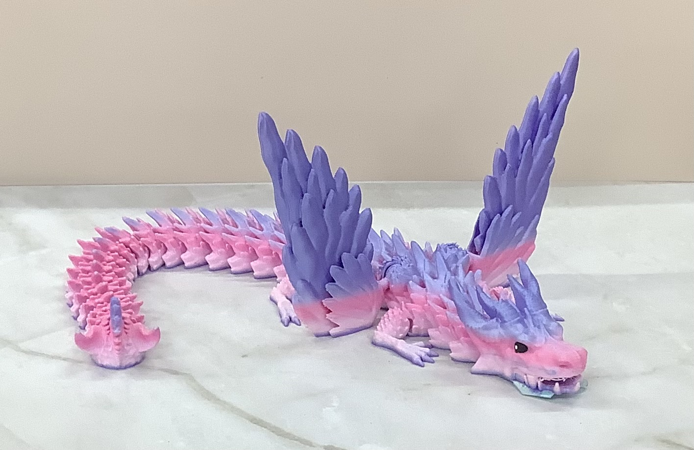 Articulating winged dragon picture