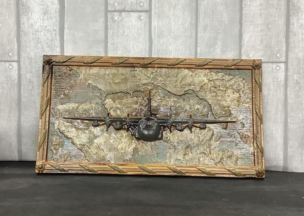Airplane Wood Carving