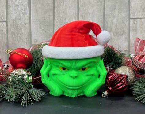 Grinch Bowl With Hat