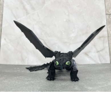 Articulating Toothless Dragon