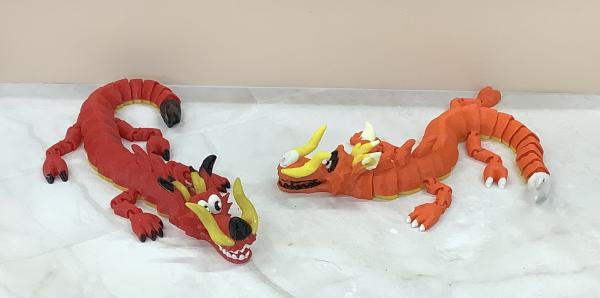 Articulating Mushu Dragon