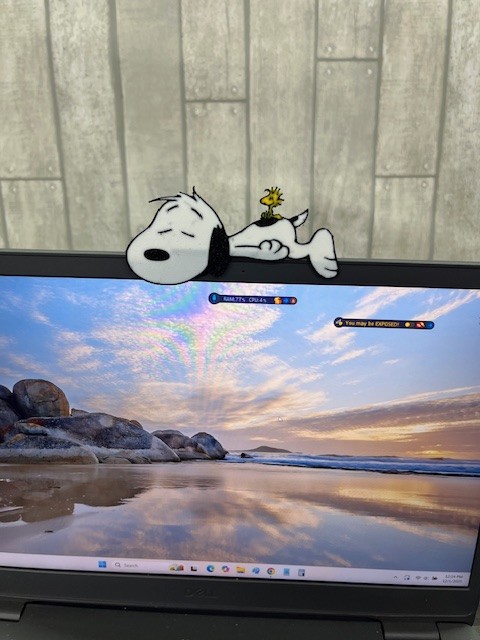 Snoopy Monitor Sitter