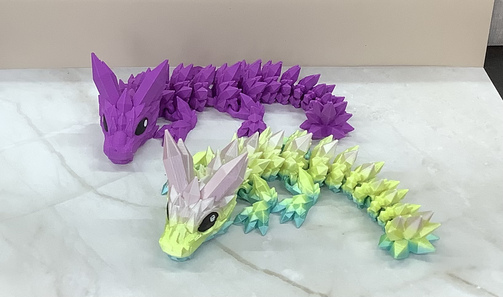 Articulating Large Crystal Dragon picture