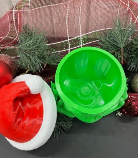 Grinch Bowl With Hat picture
