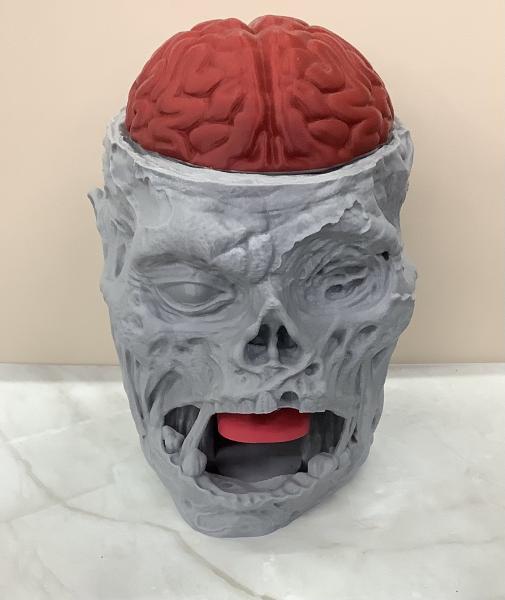 Mechanical Zombie Cookie Jar