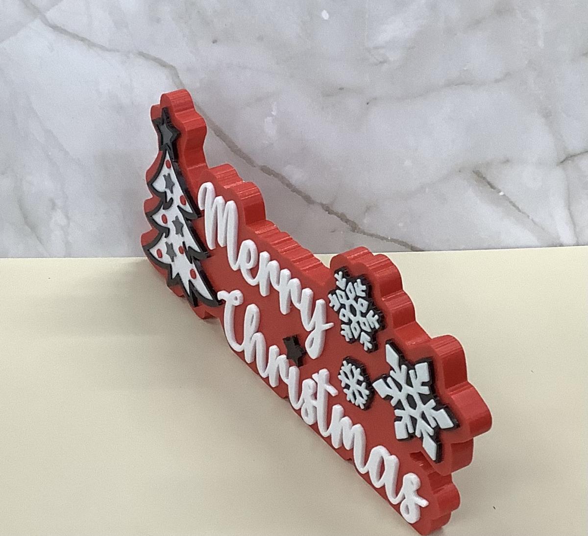 Merry Christmas Plaque picture