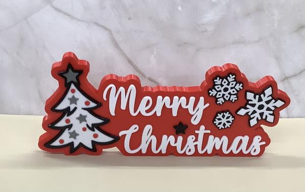 Merry Christmas Plaque