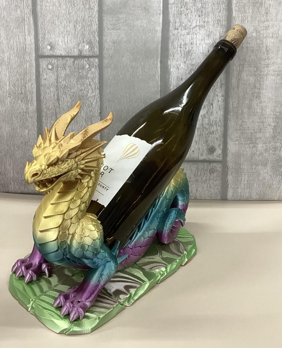 Dragon Wine Bottle Holder picture