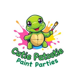 Cutie Patootie Paint Parties logo