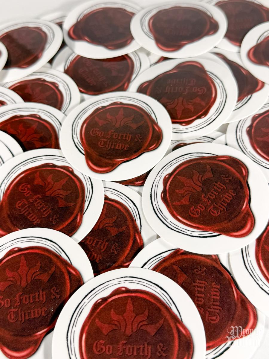 Go Forth & thrive Sticker picture