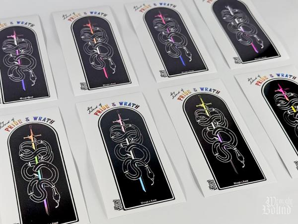 Swords of Pride and Wrath Sword Sticker