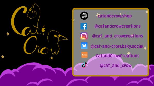 Cat and Crow