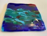 Kiln Fired Glass Trivet / Pot Holder