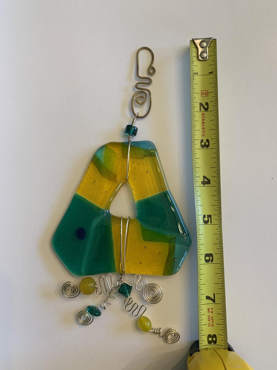 Kiln Fired Glass Sun Catcher picture