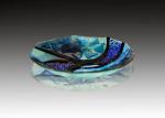 12" Kiln Fired Glass Bowl