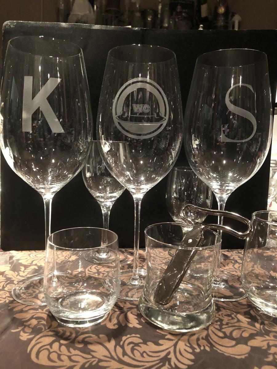 12 obsession Bordeaux/ Mertige pair glasses picture