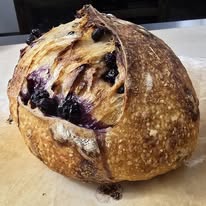 Blueberry Lemon Zest Sourdough