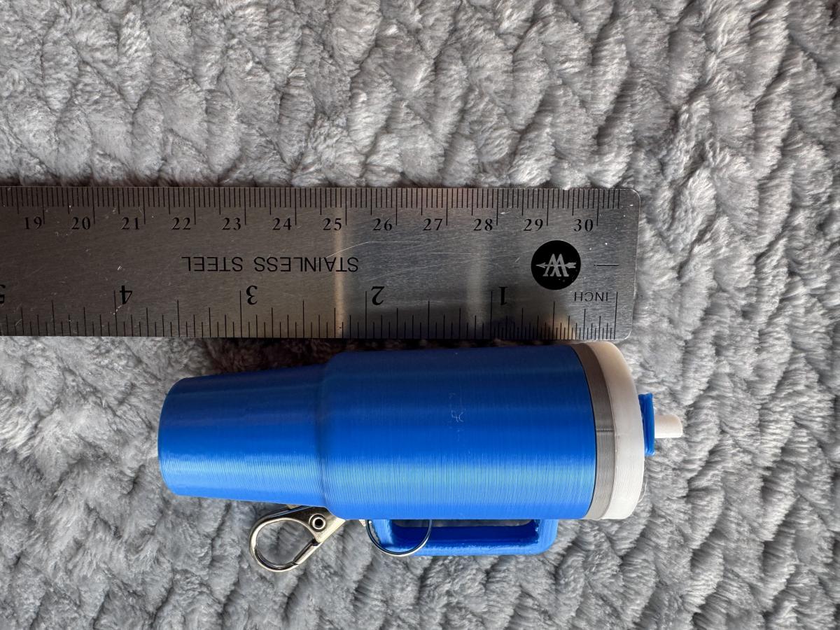 Chapstick Holder Keychain picture