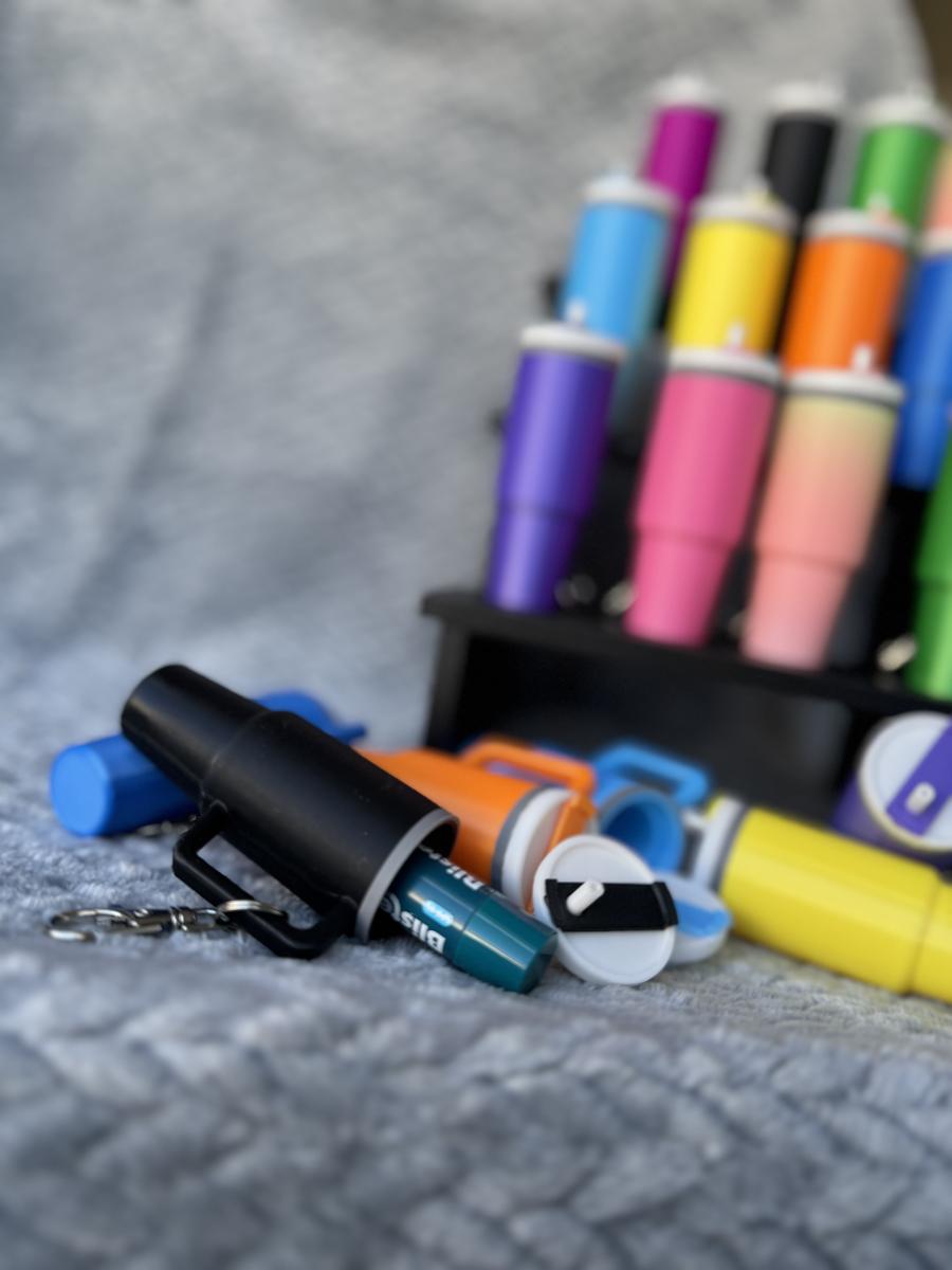 Chapstick Holder Keychain picture