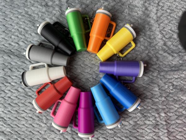 Chapstick Holder Keychain