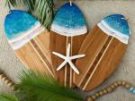 Surfboard Ocean Charcuterie Board