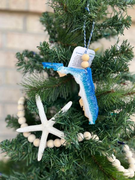 Florida Beach Ornament