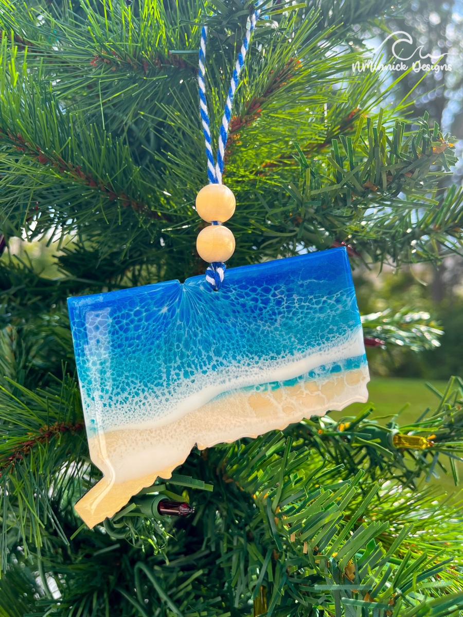 Connecticut Beach Ornament picture